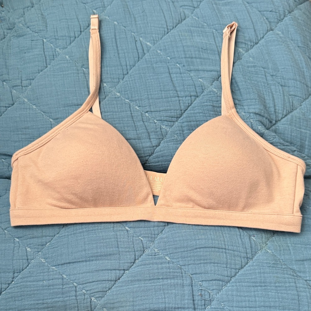 LULALU Tan Wireless Bra